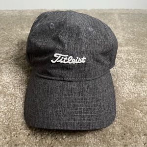 Men’s Titleist Golf Hat Heather Grey Cap Golf’s Symbol Of Excellence